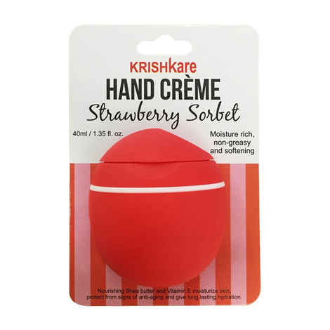 Buy Krishkare Krishkare Hand Creme - Strawberry Sorbet (40 ml) - Purplle