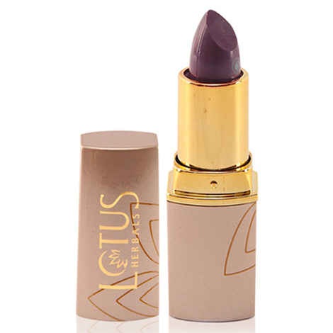Buy Lotus Herbals Pure Colors Moisturising Lipstick Hot Plum 643 (4.2 g) - Purplle