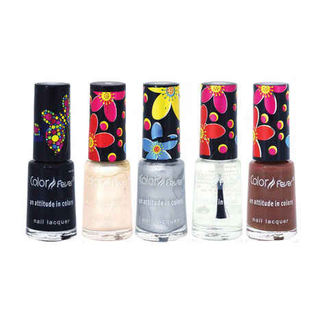 Buy Color Fever Muti Shine Nail Lacquer Natural Hues (25 ml) - Purplle