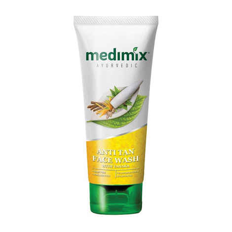 Buy Medimix Ayurvedic Anti Tan Face Wash (100 ml) - Purplle