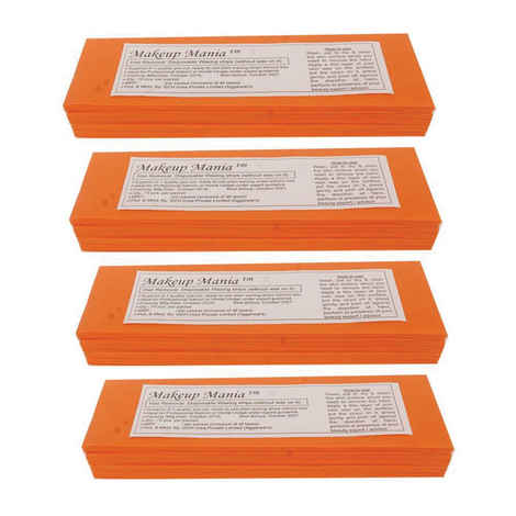 Buy Makeup Mania Hair Removal Waxing Strips - Orange 280 Pcs - Purplle