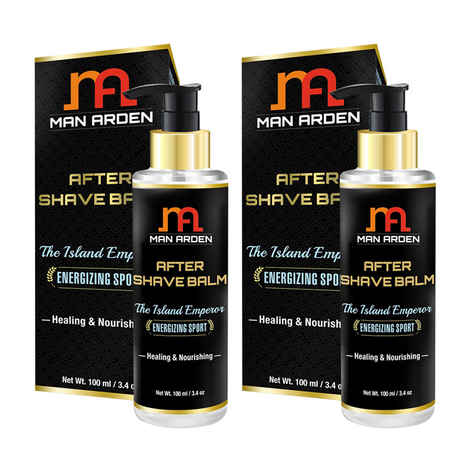 Buy Man Arden After Shave Balm The Island Emperor (Energizing Sport) (100 ml) x Pack of 2 - Purplle