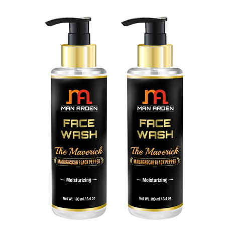 Buy Man Arden Face Wash The Maverick (100 ml) x Pack of 2 - Purplle