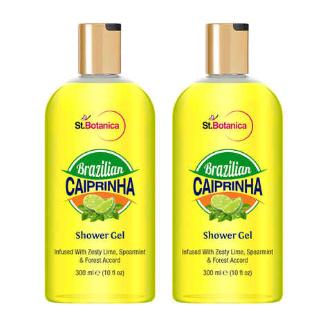 Buy St.Botanica Brazilian Caiprinha Luxury Shower Gel Body Wash (300 ml) (Pack of 2) - Purplle