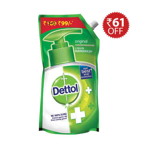 Buy Dettol Liquid Soap Refill Original (800 ml)-61 off - Purplle