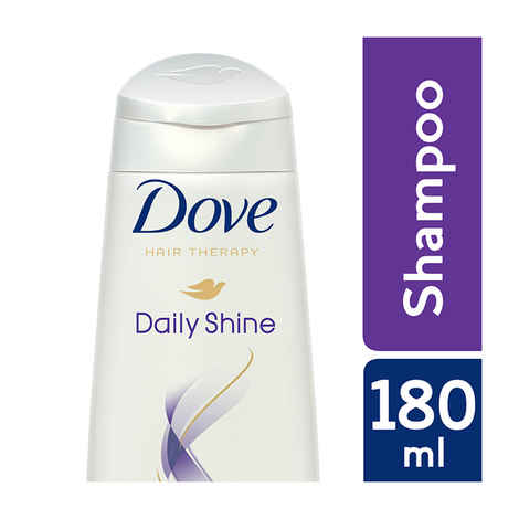Buy Dove Daily Shine Shampoo (180 ml) - Purplle