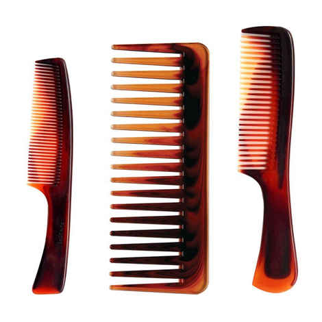 Buy Panache Hair Combs - Styling Combo, 3 Pcs., Handle Pocket, Volume & Grooming Combs, Beauty, Hair Care & Styling, Hair Styling Tools, Combs - Purplle