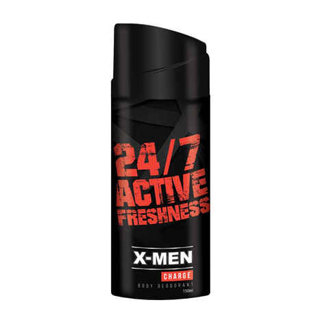 Buy X Men Charge Body Deodorant Spray 150 ml - Purplle