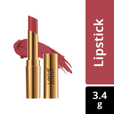 Buy Lakme Absolute Argan Oil Lip Color in Smooth Merlot (3.4 g) - Purplle