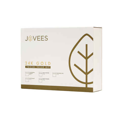 Buy Jovees Herbal 24 K Gold Facial Value Kit 250gm - Purplle