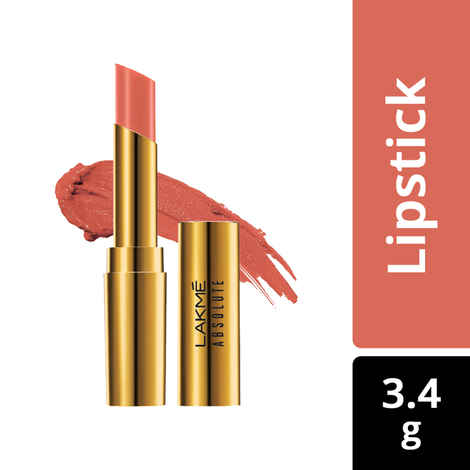 Buy Lakme Absolute Argan Oil Lip Color - Soft Nude (3.4 g) - Purplle