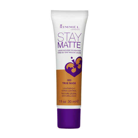 Buy Rimmel Stay Matte Liquid Mousse Foundation - True Nude #303 - Purplle