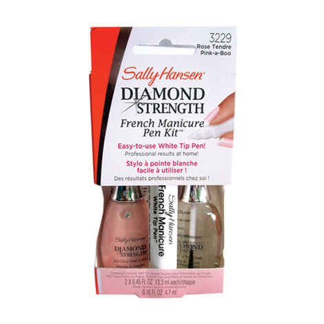 Buy Sally Hansen Diamond Strength French Man Pen Kit - Beige Ballet#13.3Ml - Purplle