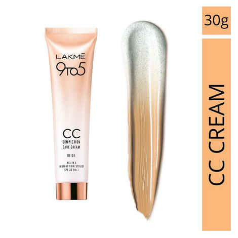 Lakme CC Color Transform Face Cream Beige (30 g) (Complexion Care)