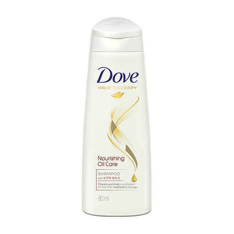 Buy Dove Nourishing Oil Care Shampoo (80 ml) - Purplle