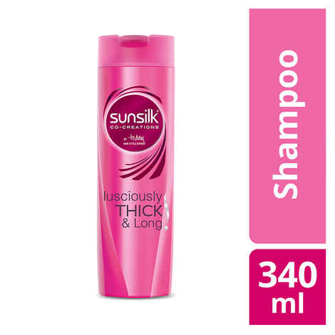 Buy Sunsilk Lusciously Thick & Long Shampoo (340 ml) - Purplle