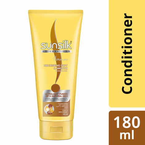 Buy Sunsilk Co Creation Nourishing Soft & Smooth Condtioner (180 ml) - Purplle