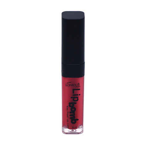Buy Bonjour Paris Super Matt Lip Color Valentine Red, 0.20 Ounce - Purplle