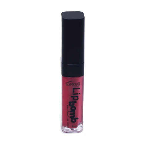 Buy Bonjour Paris Super Matt Lip Color Dark Red, 0.20 Ounce - Purplle