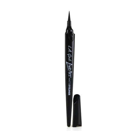 Buy L.A. Girl Matte Line Art Eyeliner Intense Black 0.22 g - Purplle