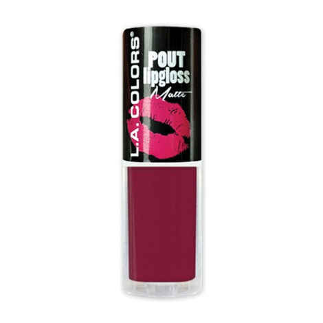 Buy L.A. Colors Pout Matte Lip Gloss - Canoodle 4 g - Purplle