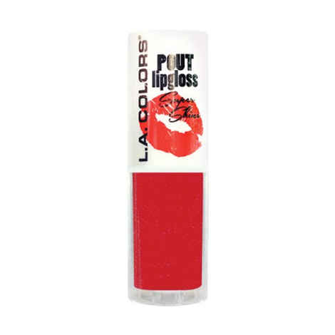 Buy L.A. Colors Pout Shiny Lip Gloss - Hot Lips 4 g - Purplle