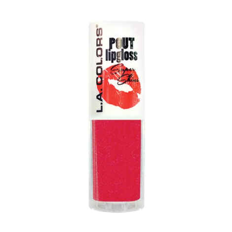 Buy L.A. Colors Pout Shiny Lip Gloss - French Kiss (3.5 g) - Purplle