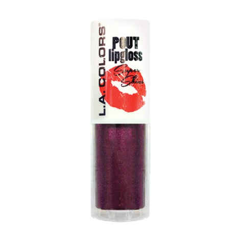 Buy L.A. Colors Pout Shiny Lip Gloss - Tantalizing 4 g - Purplle