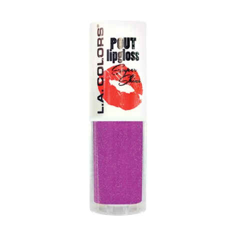 Buy L.A. Colors Pout Shiny Lip Gloss - Plump 4 g - Purplle