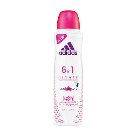 Buy Adidas 6 In 1 Female Deodorant (150 ml) - Purplle