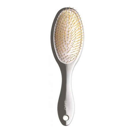 Buy Aurum Silver Flat Brush Large - Purplle
