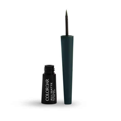 Buy Colorbar All-Matte Eyeliner Matte Green-004 - Purplle