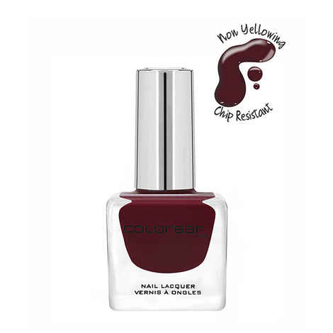 Buy Colorbar Colorbar Luxe Nail Lacquer Royal Plum -[143] - Purplle