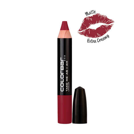 Buy Colorbar Take Me As I Am Lipstick Plum Rage - 021 (3.94 g)+Free Sharpner - Purplle