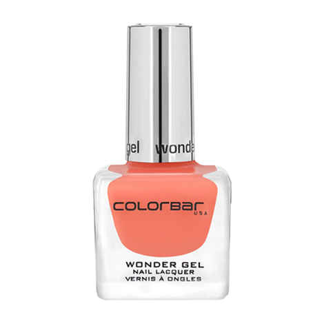 Buy Colorbar Wonder Gel Nail Lacquer Serene Peach - 004 - Purplle