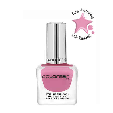 Buy Colorbar Wonder Gel Nail Lacquer Taffy Pink - 009 - Purplle