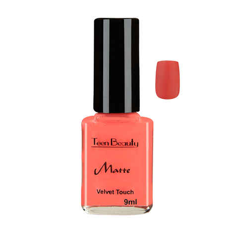 Buy Teen Beauty Matte Nail Polish Pink You Think (9 ml) - Purplle