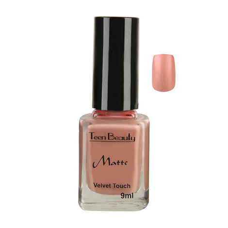 Buy Teen Beauty Matte Nail Polish Naked Eye (9 ml) - Purplle