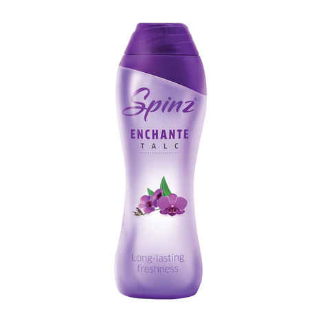 Buy Spinz Talc Enchante (400 g) - Purplle