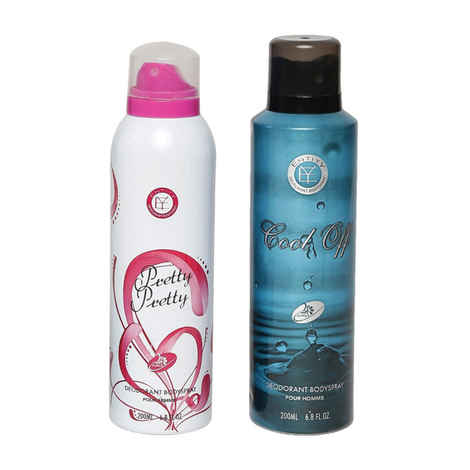 Buy York Entity Him & Her Deodorant Set Gift Combo-13U - Purplle