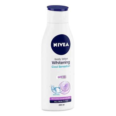 NIVEA Body Lotion Whitening Cool Sensation SPF 15 For All Skin Types 200ml