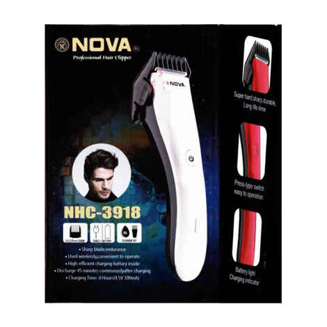 Buy Nova Professional Hair Clipper NHC-3918 - Purplle