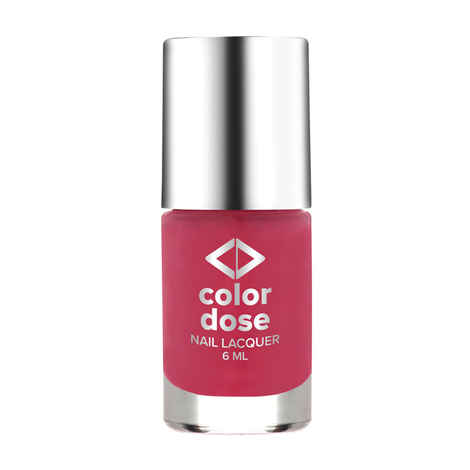 Buy Color Dose Matt Hot Pink 31 Nail Polish - Purplle