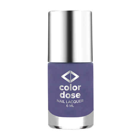 Buy Color Dose Matt Miss Purple 19 Nail Polish - Purplle