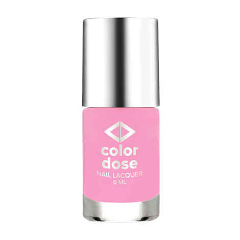 Buy Color Dose Pearls Baby Pink Nail Polish - Purplle