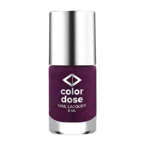 Buy Color Dose Pearls Pure Wine 32 Nail Polish - Purplle