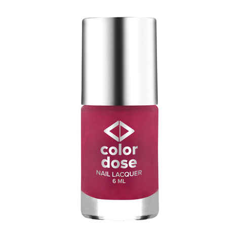 Buy Color Dose Pearls Virgin Magenta 27 Nail Polish - Purplle