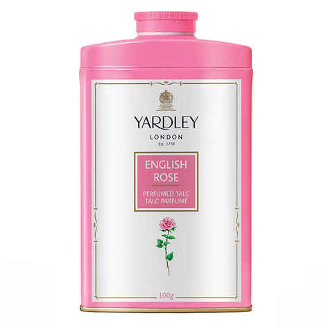 Buy Yardley English Rose Perfumed Talc (100 g) - Purplle