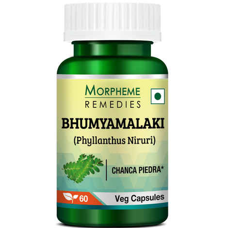 Buy Morpheme Phyllanthus Niruri (Bhumyamlaki) 500mg Extract - 60 Veg Caps - Purplle