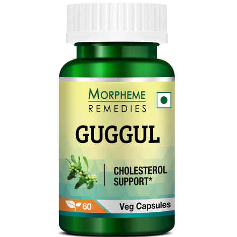 Buy Morpheme Guggul (Commiphora Mukul) 500mg Extract 60 Veg Caps - Purplle